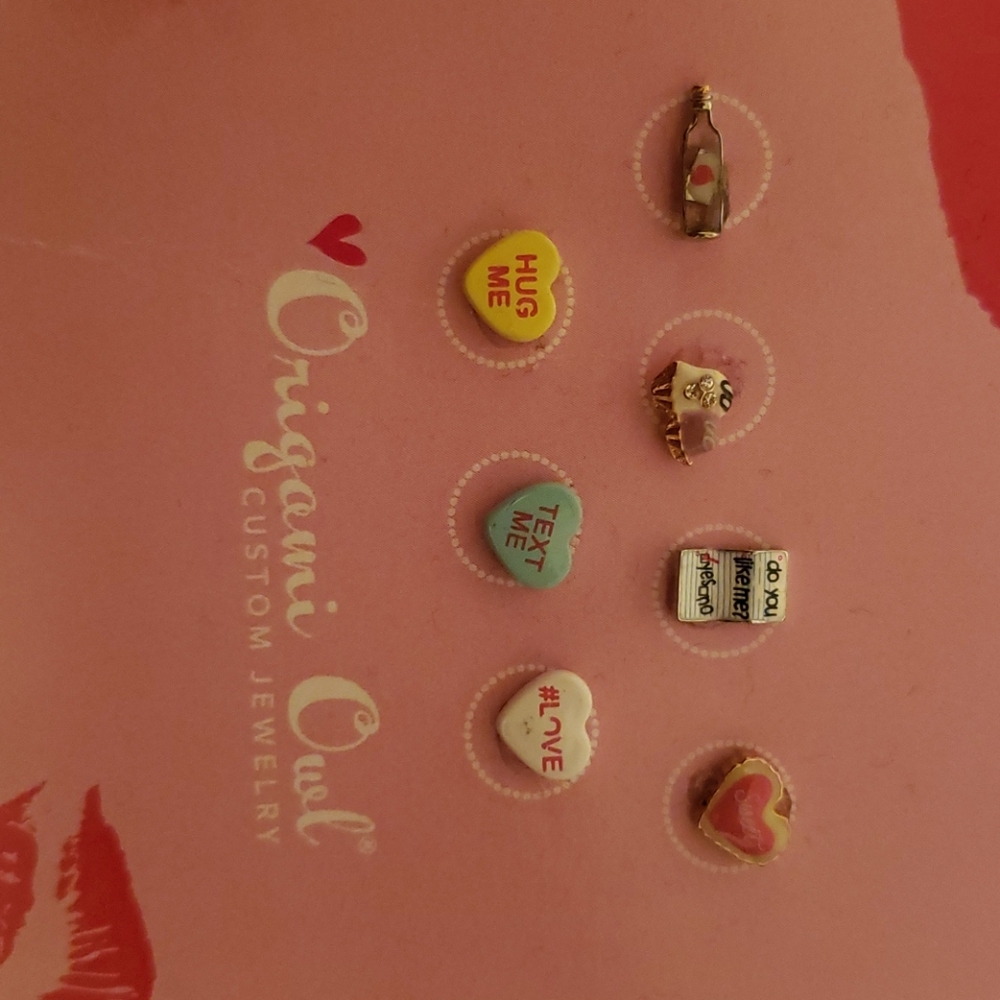Origami Owl Valentine Charms